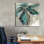 «Epic Graffiti», «The Lost Garden I» par Carla Jennings, art mural sur toile, 37 po x 37 po