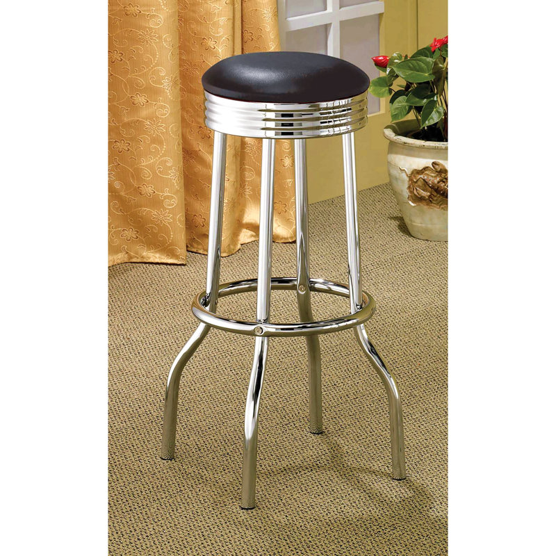 Tabouret de bar (ensemble de 2), Noir