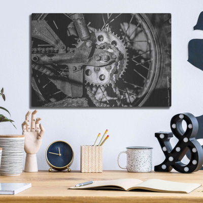Williston Forge 'Rusted Spoke' by Donnie Quillen Metal Wall Art