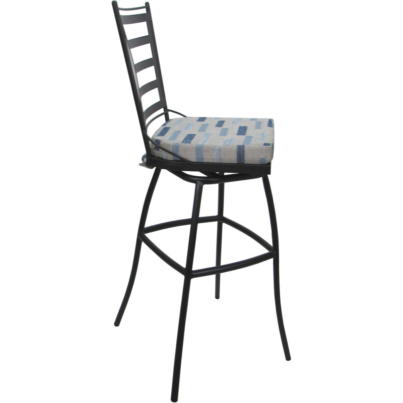 Bloc de tissage bleu, Gris, 34"