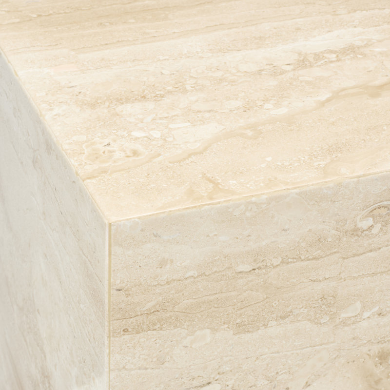 Table de bout moderne Enez, Beige
