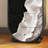 Abstract Solid Wood 4-Drawer Storage Cabinet