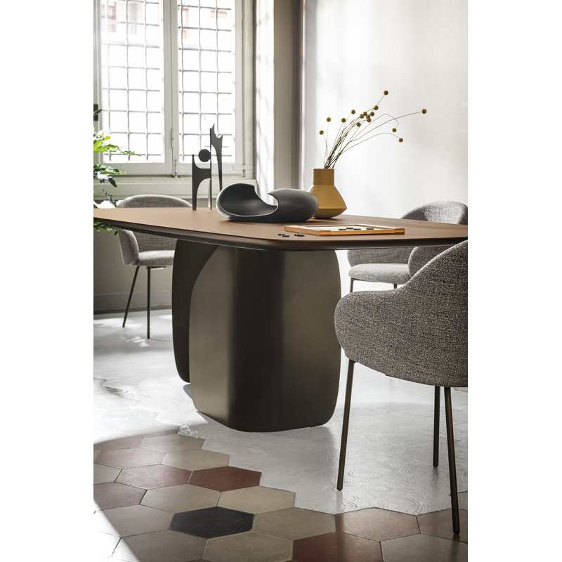 Twins Extendable Tables, Matt Black
