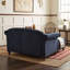 Chaise longue deux places avec coussins décoratifs