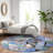 Machine Washable Indoor/Outdoor Xhevrie Green Rug-55182882