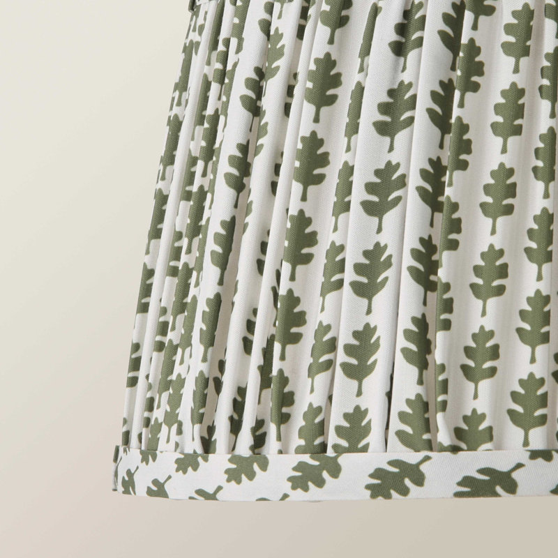 Tavontae Dome Lamp Shade ( Slip-On ), 15cm H x 25cm W x 25cm D, Green