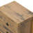 Hibir Farmhouse Set Of 2 Items For Bedroom, One Twin Bed And One Nightstand With 2 Drawers Wood Rustic Style-615290139-615290141