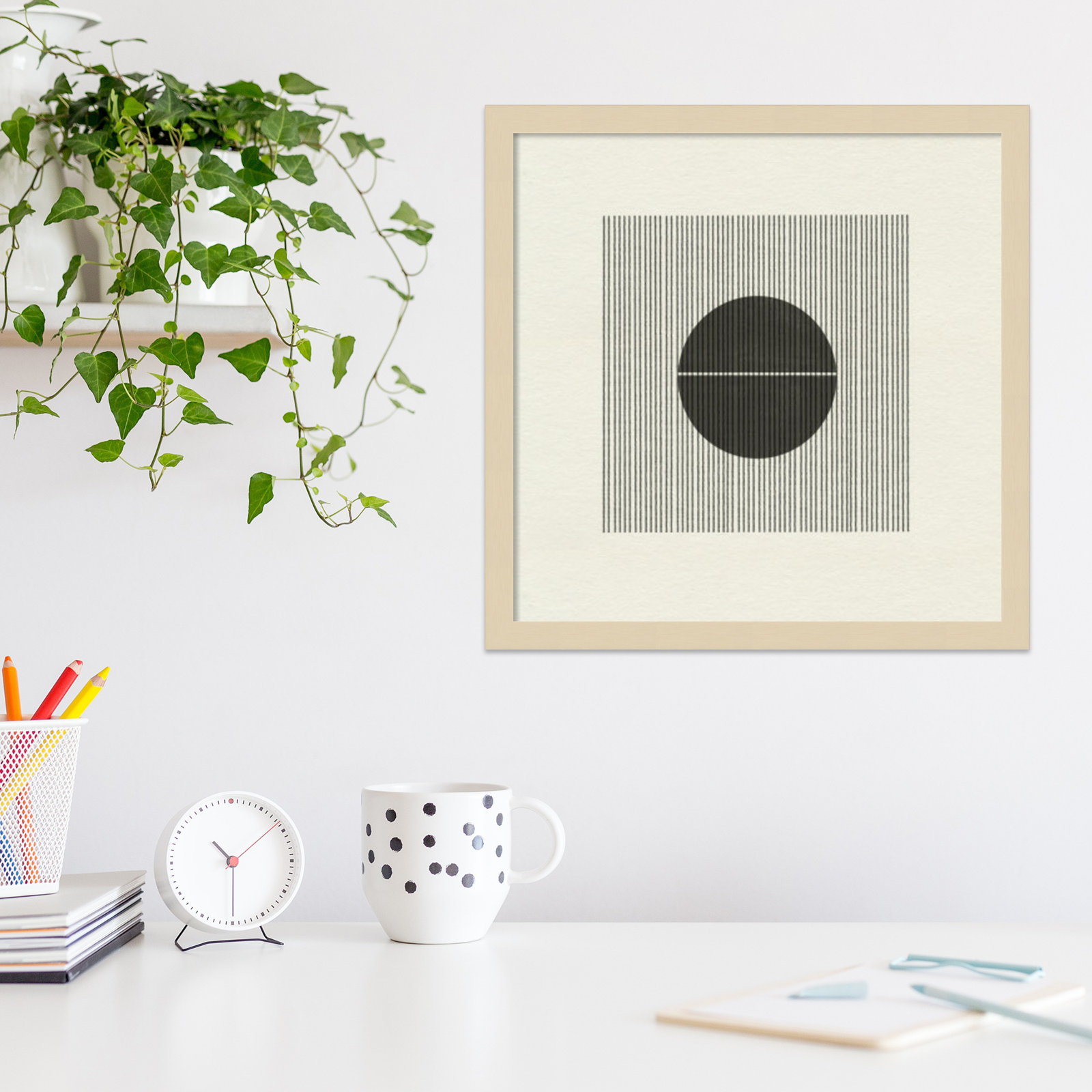Paper Object No 5 by The Miuus Studio, 17" H x 17" W x 1" D, Brown