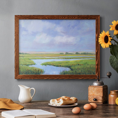 Summer Marsh II, reproduction d'art sur toile
