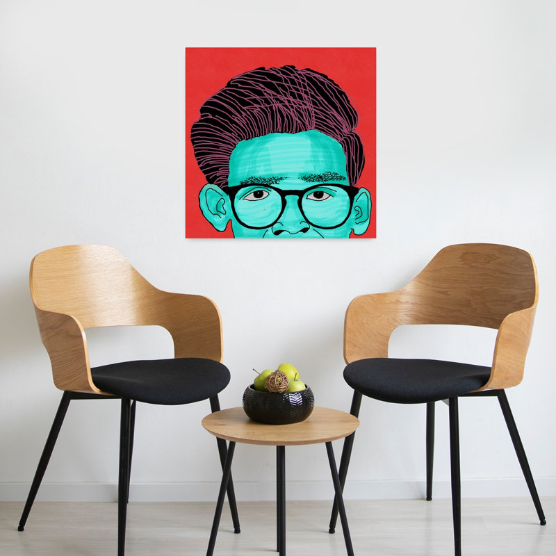 Art contemporain, art contemporain abstrait, H 24 po x l 24 po