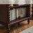 Retro Simple Walnut Solid Wood Bookcases-107493868