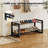 Expandable Shoe Rack, 2 Tier Metal Shoe Shelf, Adjustable Shoe Stand for Sneakers, Boots, Heels, Heavy-Duty Steel Standing Shoe Organizer for Entryway, Closet, Bedroom, Black-466425671-466425689