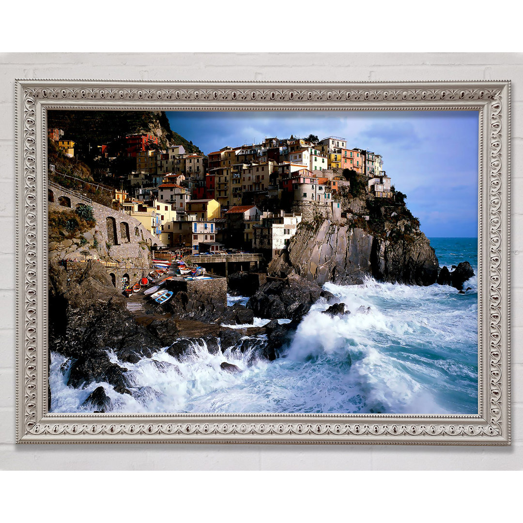 Manarola Italien - Einzelne Bilderrahmen Kunstdrucke