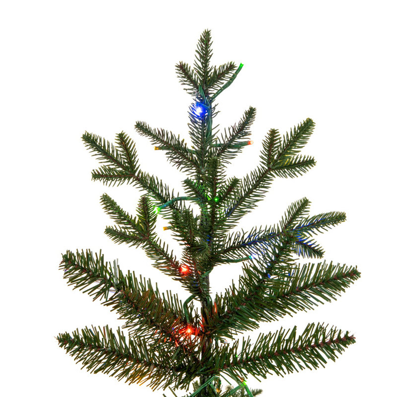 Vickerman Kamas Fraiser Fir Artificial Color Changing Christmas Tree, 12 ft