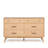 Ashlie 6-drawer double chest of drawers-229983432