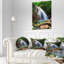 Chute d'eau - reproduction de photo sur toile-33283219-18438489