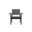 Chaise de café empilable en polymère de qualité marine Leeward Sling-98358871-98358883
