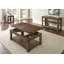 Console en bois massif Avaiah