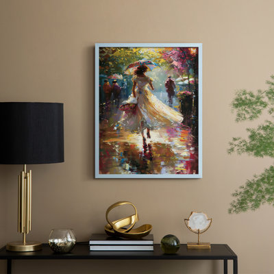 «WOMEN Series DCCDXIV», reproduction encadrée - bois massif