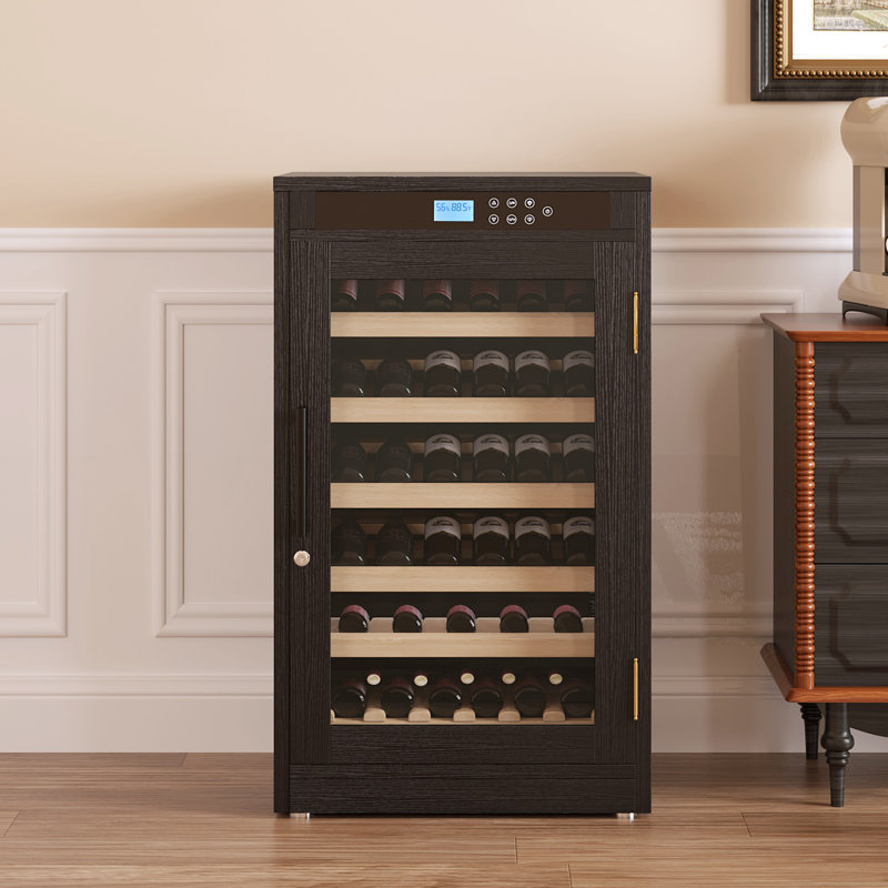 LED Touch Screen Display Constant Temperature Wine Cabinet