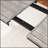 Centera Grey and Black Rectangular Dining Table with Extension Leaf for Versatile and Elegant Dining