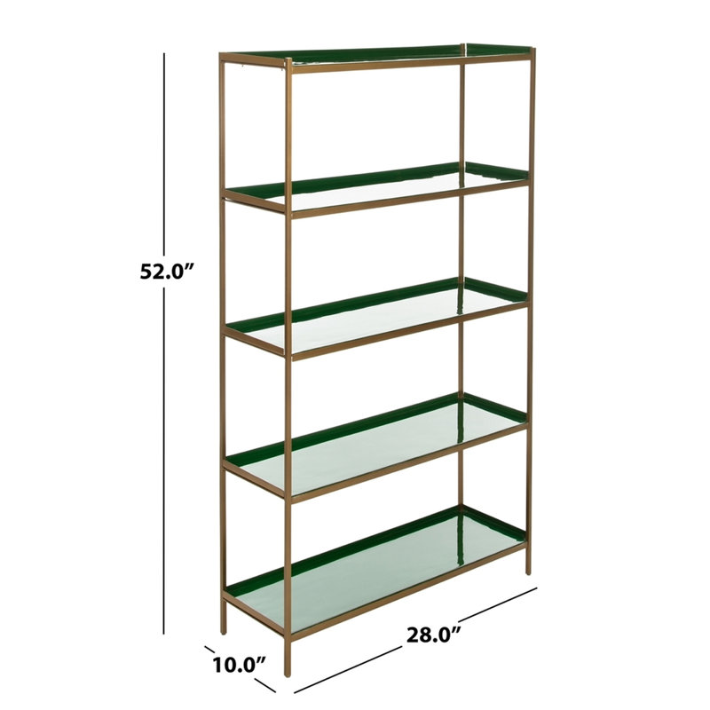 Etagere Bookcase, Green