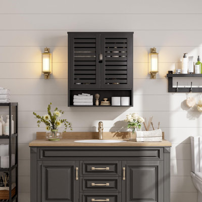 Wall Mounted Required Bathroom Cabinet