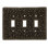 San Michele 3-Gang Toggle Light Switch Wall Plate