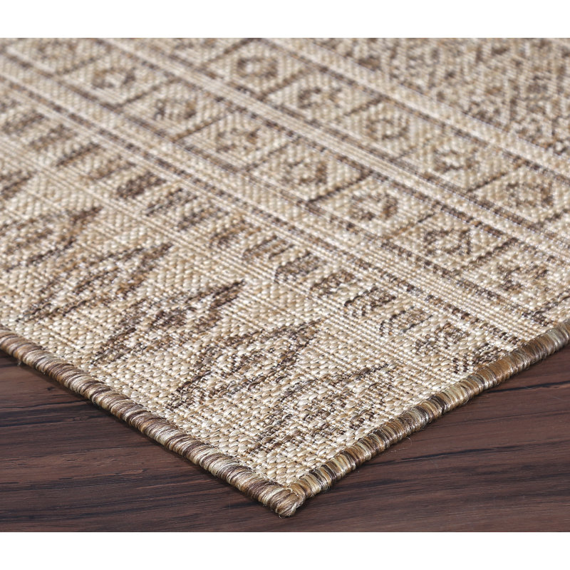 Tapis intérieur / extérieur Avelie, Rectangle 5 pi 3 po x 7 pi 6 po