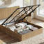 Structure de lit avec rangement pour grand lit, grand lit hydraulique en bois avec tête de lit-2133178082-2133178080