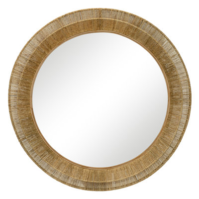 Collins Round Jute Wall Mirror
