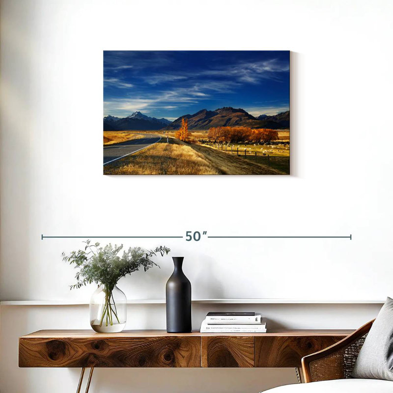 Paysage de ferme Alvord Canterbury, H 20 po x l 30 po