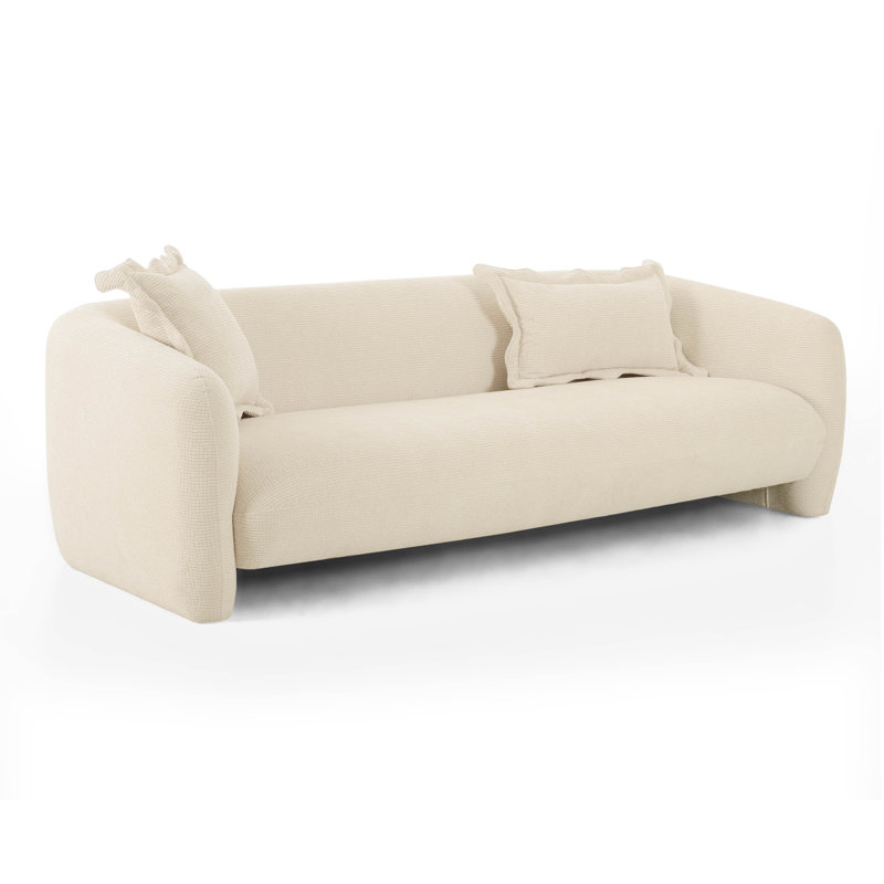 Canapé Tov Furniture Lou, Chenille beige