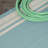 Hasad Modern Border Stripe Aqua/Beige Indoor/Outdoor Rug-602587049