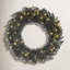 24" Camdon Fir Artificial Pre-Lit Wreath, 50 Battery Operated Lights, Realistic Wreath