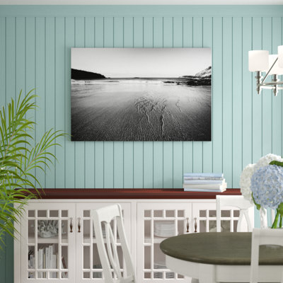 Tide Going Out by Aledanda - No Frame Print on Canvas