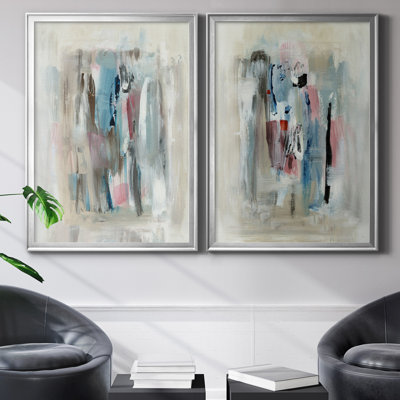 «Rain Shadow I», ensemble de 2 reproductions d'art