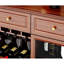 Buffet en bois massif 55 po Keondrae