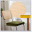 Ensemble de 2 chaises de salle à manger élégantes en velours de rotin de style Mid-Century moderne pour le confort et le style-1829367093
