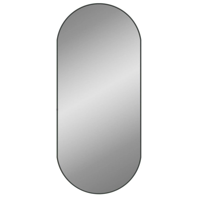Kluk Wall Mirror, Black, 100cm x 45cm