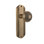 Deco Plate with Egg & Dart Door Knob