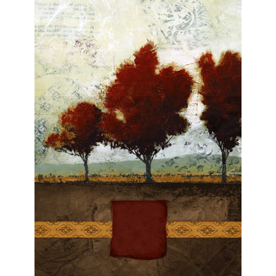 Beautiful Yellow Red - reproduction sur toile tendue