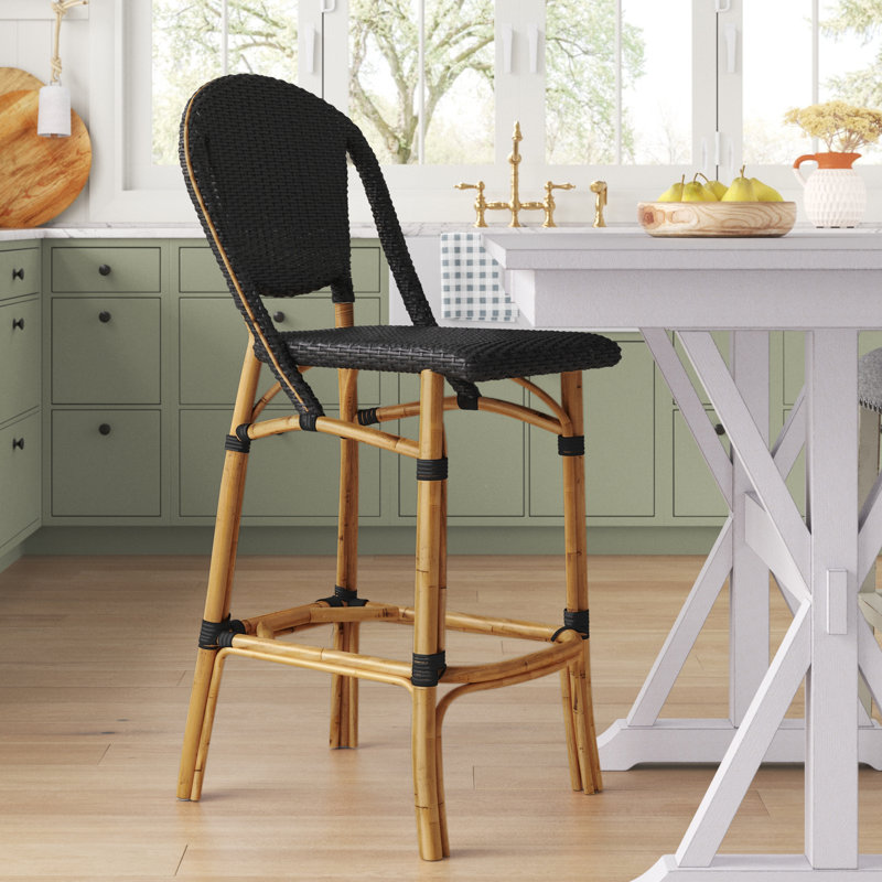 Tabouret Popplestone, Tabouret de bar (siège d'une hauteur de 29,9 po), Noir