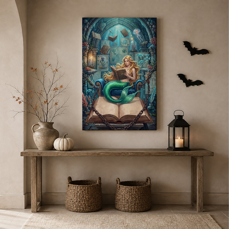 Art de toile sur toile "Halloween", 30"H x 20"W