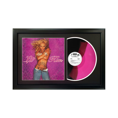 Lil 'Kim "The Notorious K.I.M." Disque encadré avec passe-partout noir