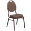 Chaise de banquet empilable Boston Teardrop