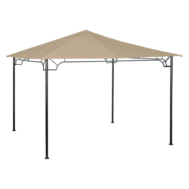Beige 10x10 UV-Treated Water-Resistant Gazebo Canopy