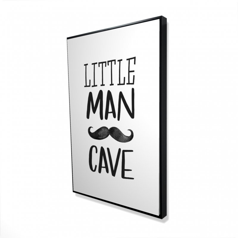 «Little Man Cave», art sur toile