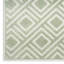 Tapis d'intérieur moderne Ebern Designs Garp Green-202217826