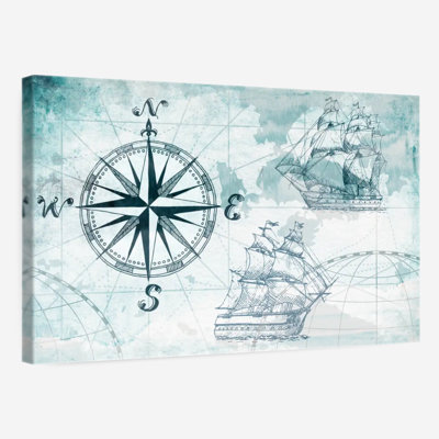 «Ocean Compass», reproduction sur toile